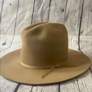 Vintage 1970’s Stetson Western Beaver Cowboy Hat In Excellent Condition 6 7/8